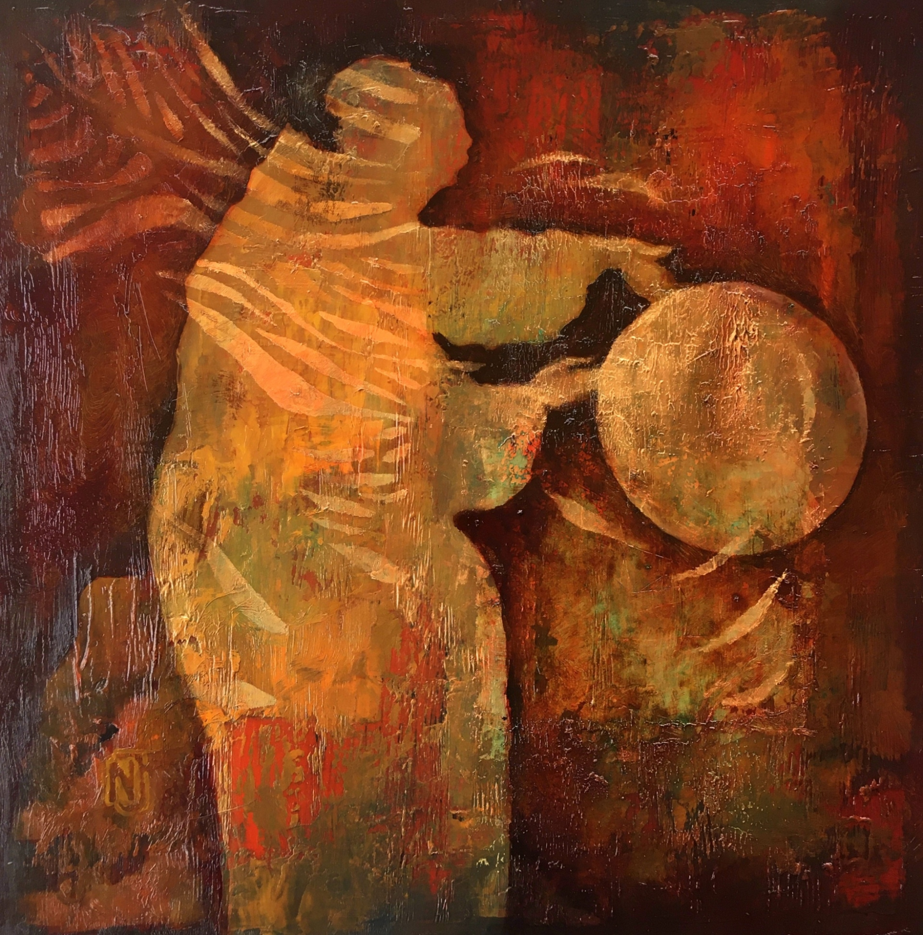 Nap rituálé 41x41 cm 2021