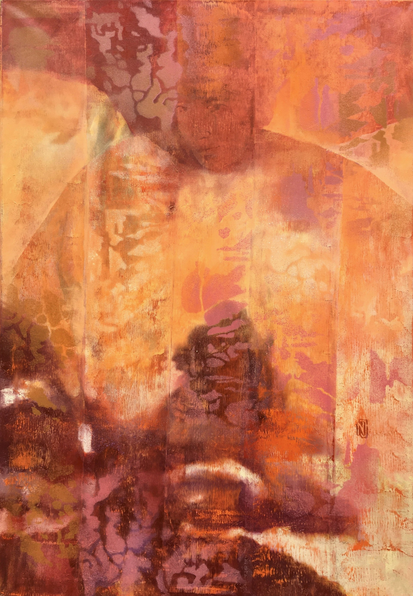 Lázrózsák földjén 70x100 cm 2020