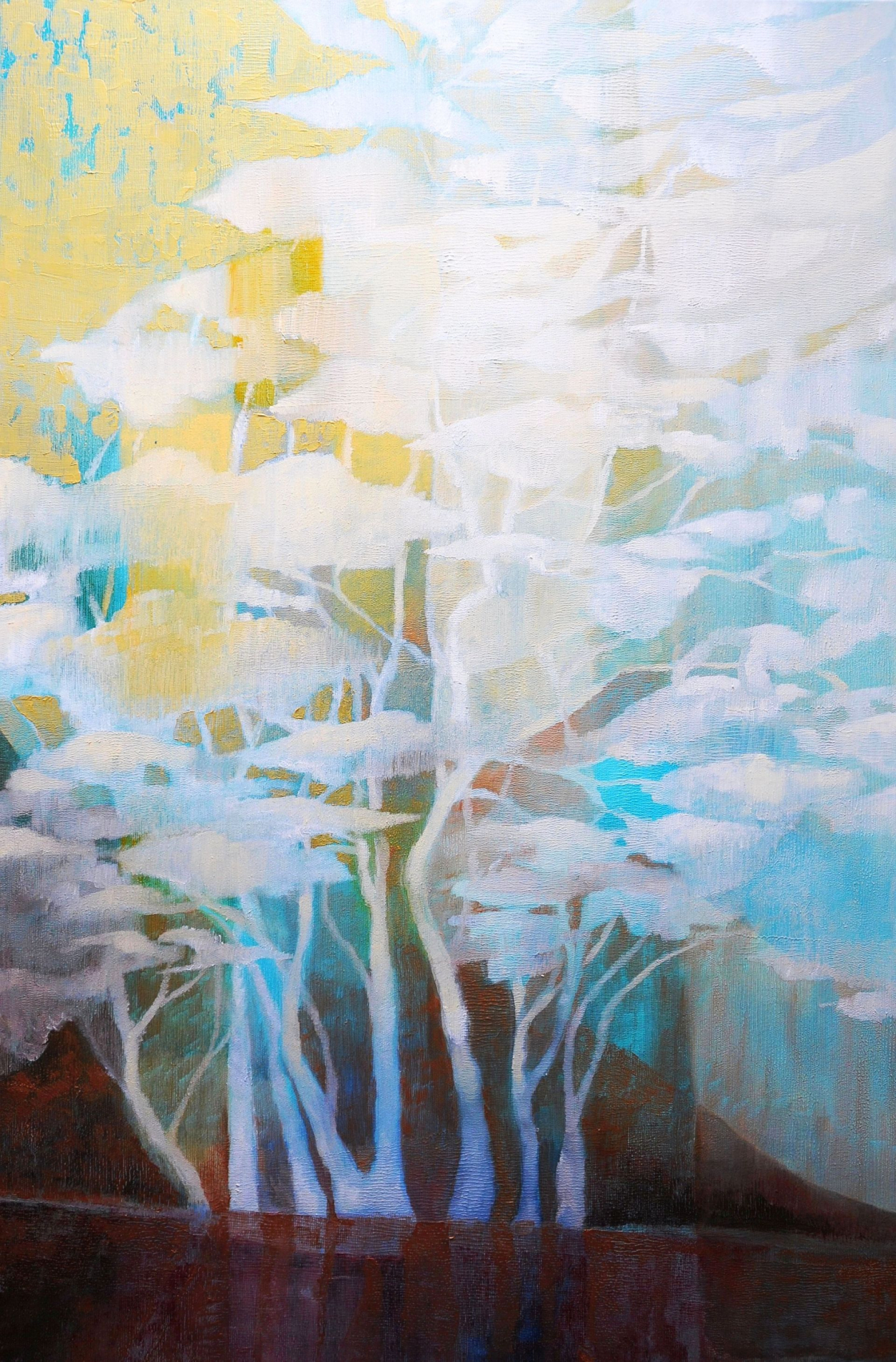 Lombszigeteken át 60x90 cm 2018