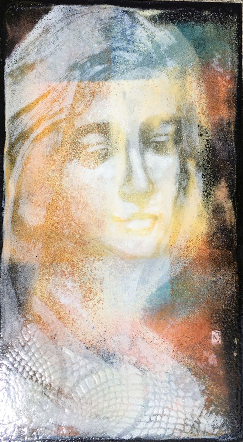 Kristály-egyensúlyban 15x27 cm 2018