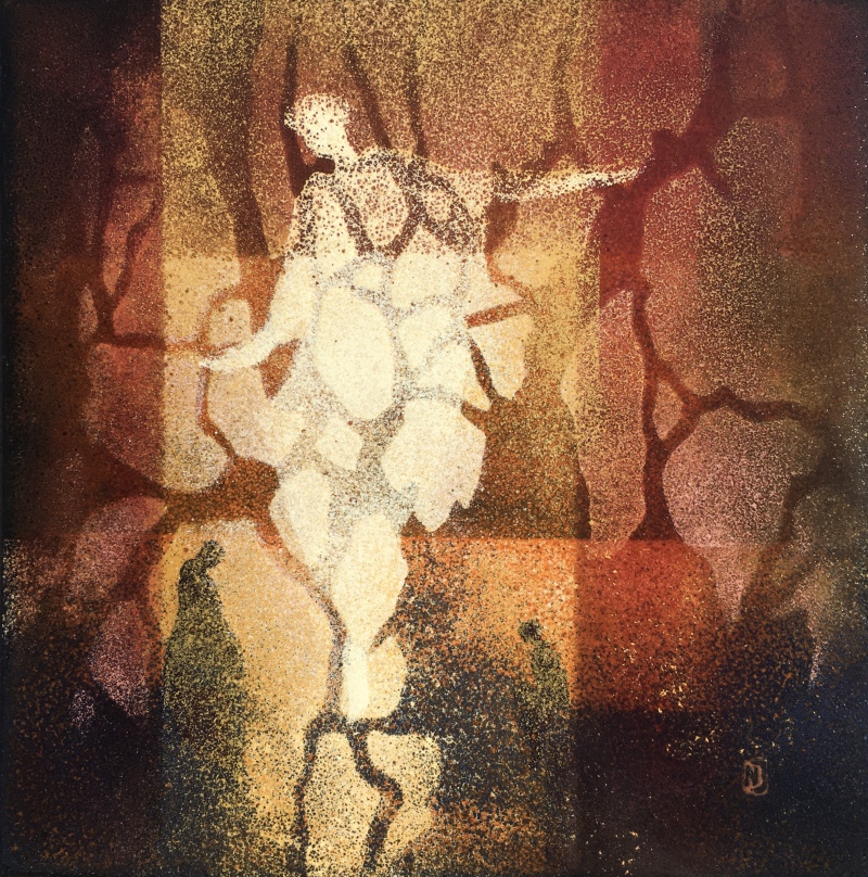 Árnyak ágán 15x15 cm 2020