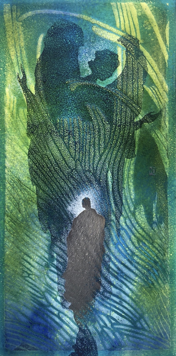 Az angyal színe előtt I. 15x30 cm 2022