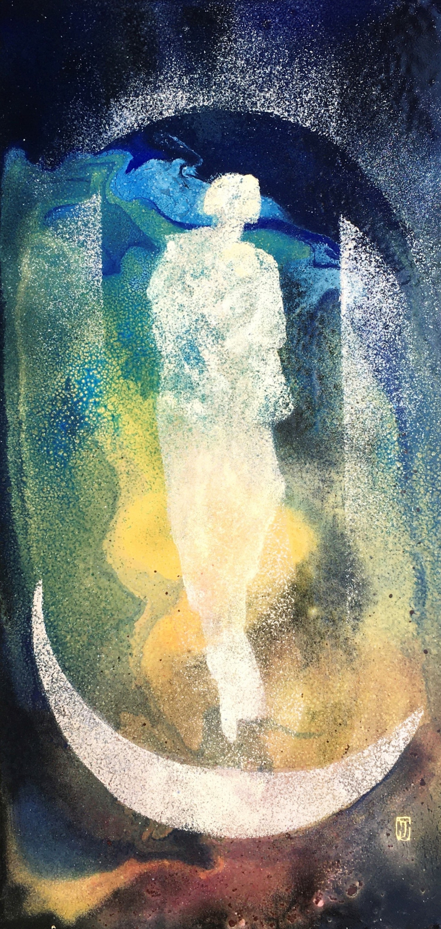 Holdsarlón áll 15x30 cm 2019