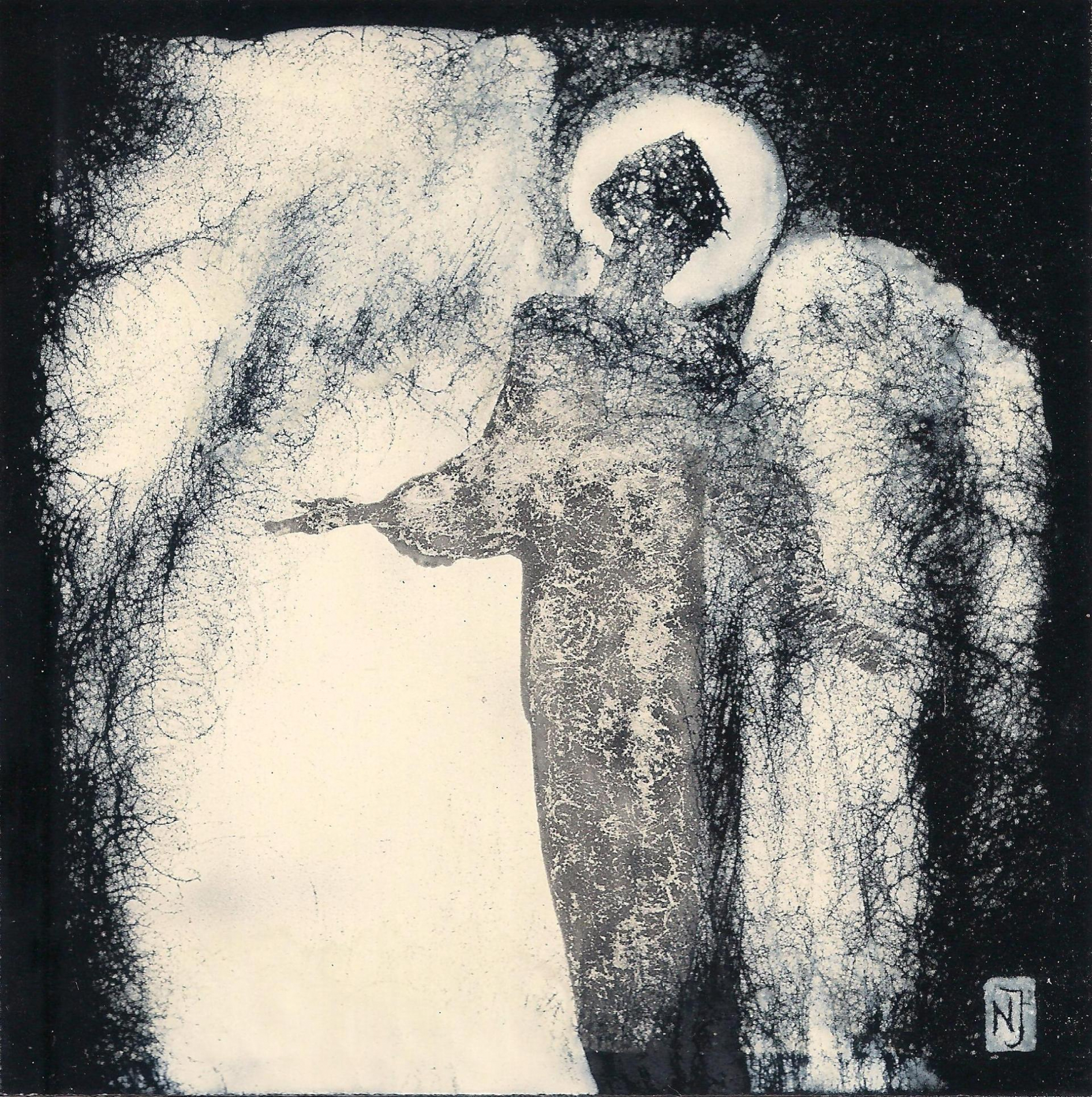 Angyali jelenlét 10x10 cm 2014