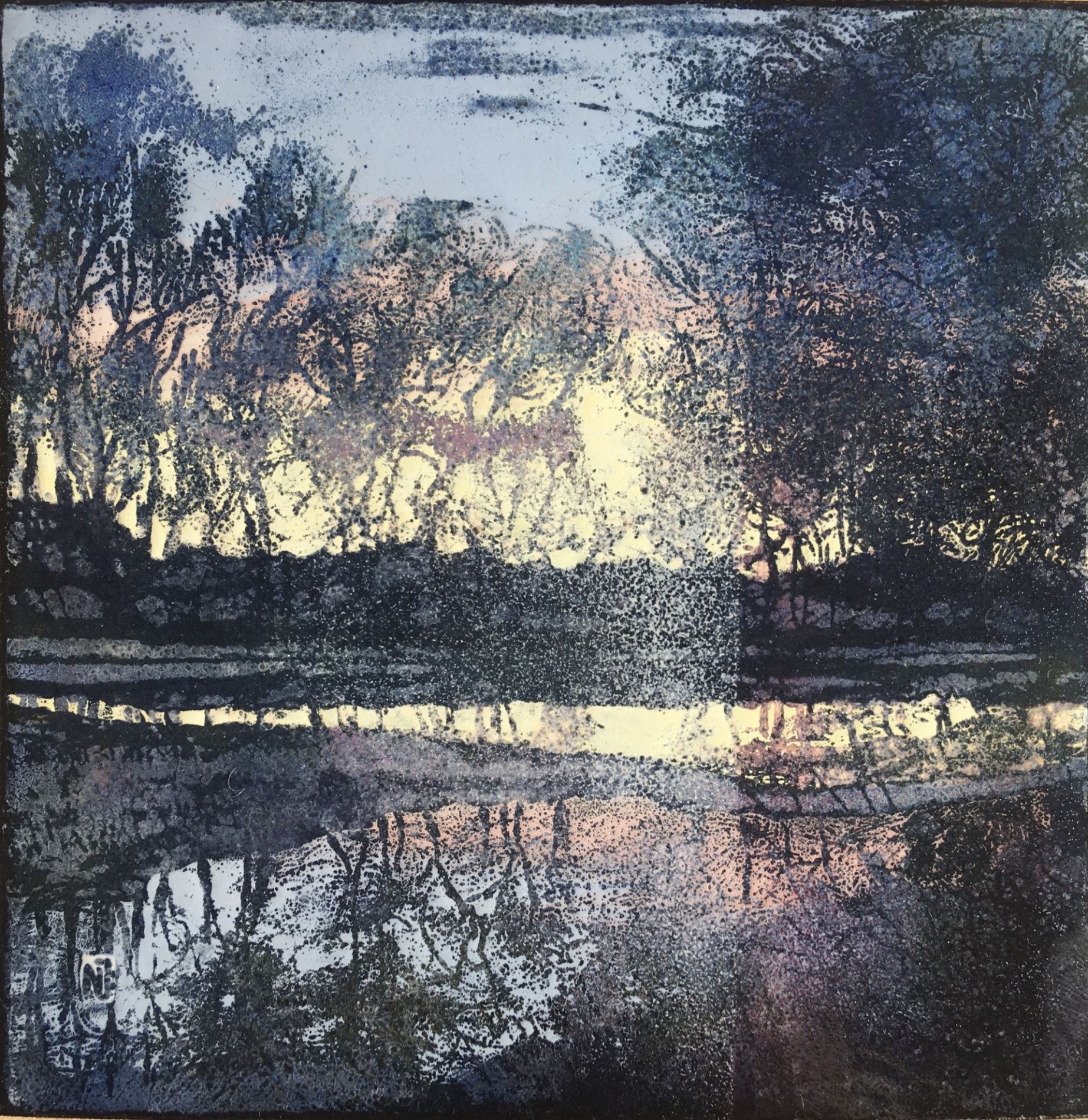 Bealkonyul I. Szürkület a tavon I. 2020