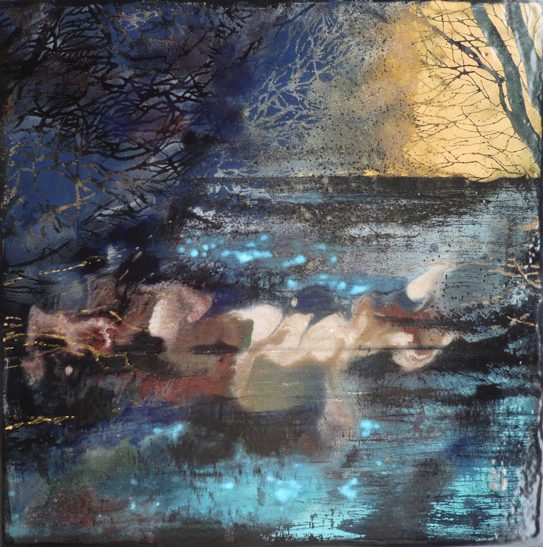 Estébe fordul 30x30 cm 2016