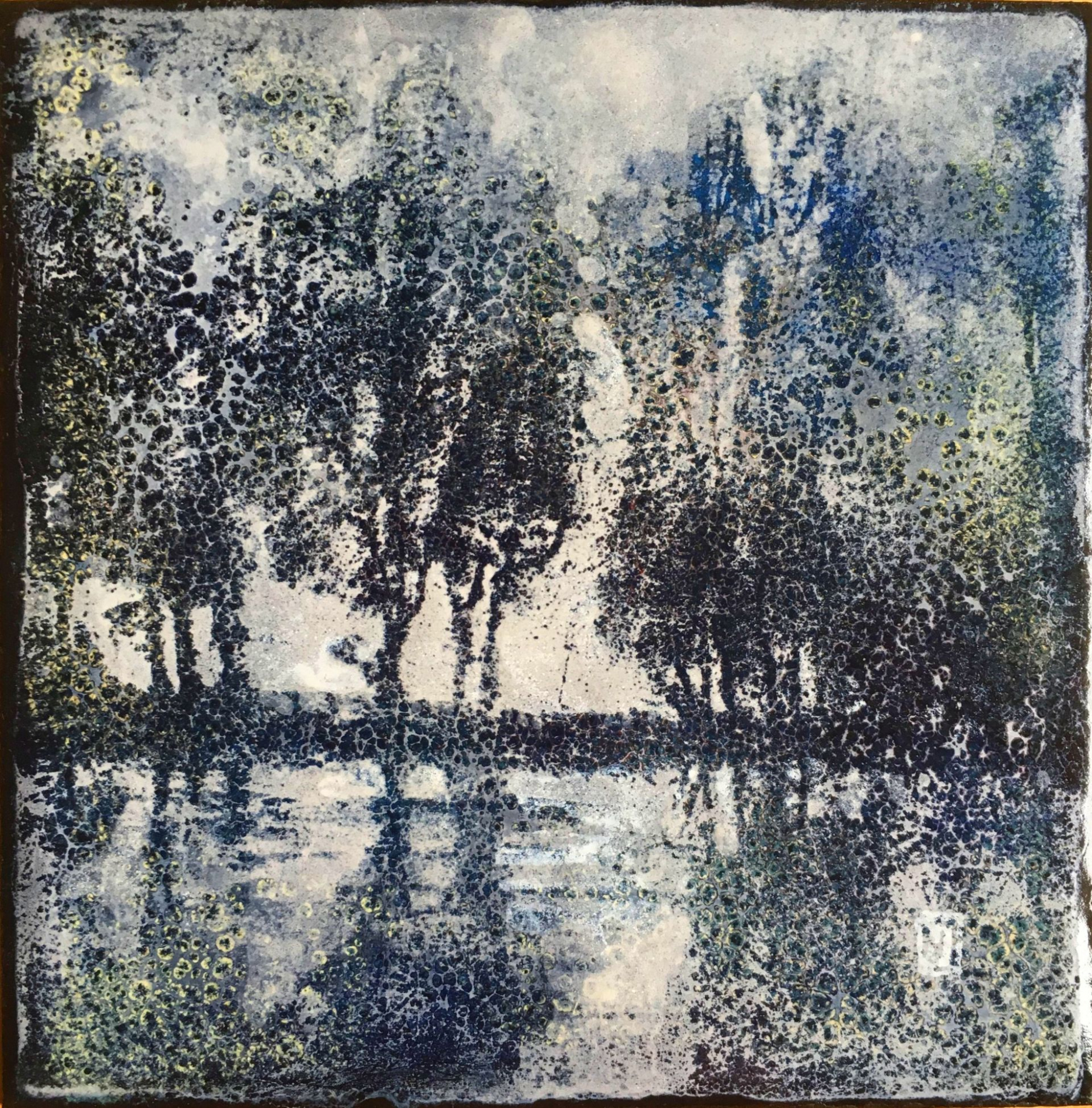 Jegenyék sora 10x10 cm 2019